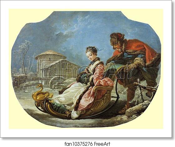 Free art print of The Four Seasons. Winter by François Boucher Free art print of The Four Seasons. Winter by François Boucher