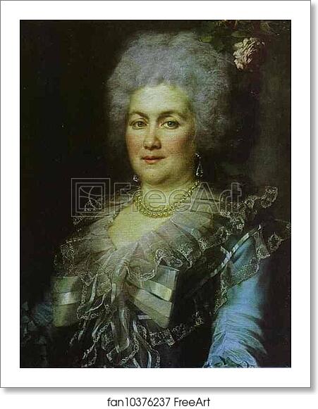 Free art print of Portrait of Gubareva by Dmitry Levitzky Free art print of Portrait of Gubareva by Dmitry Levitzky