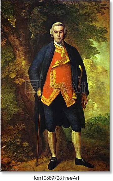 Free art print of John, 10th Viscount Kilmorey by Thomas Gainsborough