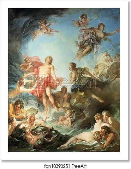 Free art print of The Rising of the Sun by François Boucher Free art print of The Rising of the Sun by François Boucher