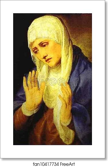 Free art print of Mater Dolorosa by Titian Free art print of Mater Dolorosa by Titian