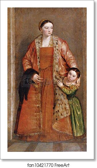 Free art print of Livia da Porto Thiene and Her Daughter Porzia by Paolo Veronese Free art print of Livia da Porto Thiene and Her Daughter Porzia by Paolo Veronese