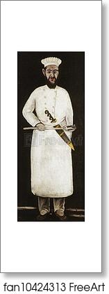 Free art print of Cook by Niko Pirosmani Free art print of Cook by Niko Pirosmani