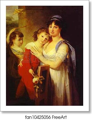 Free art print of Portrait of Anna Muravyova-Apostol (1770s-1810) with Her Son Mathew (1793-1886) and Her Daughter Catherine (1794-1849) by Jean-Laurent Mosnier Free art print of Portrait of Anna Muravyova-Apostol (1770s-1810) with Her Son Mathew (1793-1886) and Her Daughter Catherine (1794-1849) by Jean-Laurent Mosnier