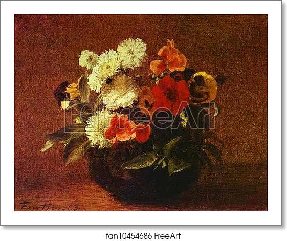Free art print of Flowers in an Earthenware Vase by Henri Fantin-Latour Free art print of Flowers in an Earthenware Vase by Henri Fantin-Latour