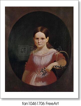 Free art print of Miss Anna Rives Heath by George Caleb Bingham