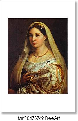 Free art print of La Donna Velata by Raphael Free art print of La Donna Velata by Raphael