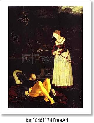 Free art print of Pyramis and Thisbe by Hans Baldung, Called Grien