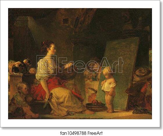 Free art print of The Schoolmistress ("Now Say Please") by Jean-Honoré Fragonard Free art print of The Schoolmistress ("Now Say Please") by Jean-Honoré Fragonard