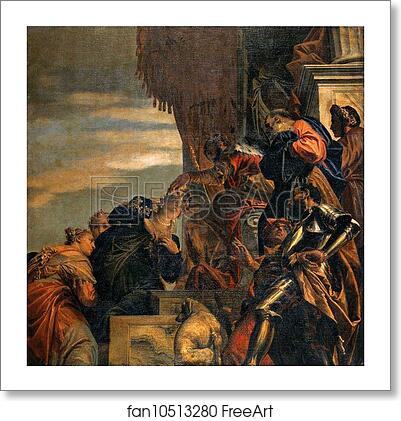 Free art print of Coronation of Esther by Paolo Veronese