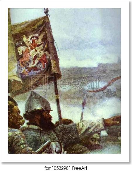 Free art print of The Conquest of Siberia by Yermak. Detail by Vasily Surikov Free art print of The Conquest of Siberia by Yermak. Detail by Vasily Surikov