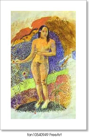 Free art print of Tahitian Eve by Paul Gauguin Free art print of Tahitian Eve by Paul Gauguin