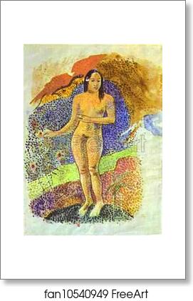 Free art print of Tahitian Eve by Paul Gauguin