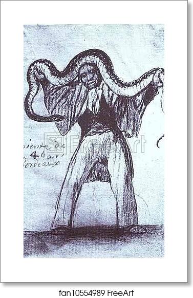 Free art print of Serpiente de 4 bares en Bordeaux (4 Yard Long Snake in Bordeaux) by Francisco De Goya Y Lucientes Free art print of Serpiente de 4 bares en Bordeaux (4 Yard Long Snake in Bordeaux) by Francisco De Goya Y Lucientes