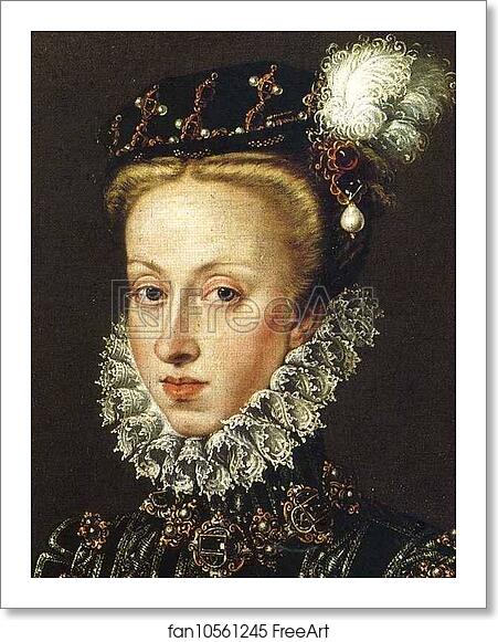 Free art print of Portrait of Queen Anne of Austria. Detail by Sofonisba Anguissola Free art print of Portrait of Queen Anne of Austria. Detail by Sofonisba Anguissola