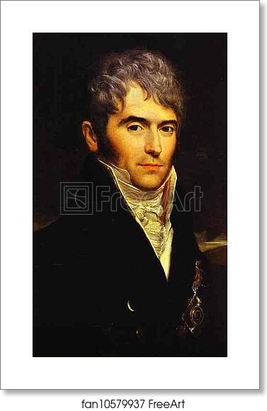 Free art print of Portrait of Count Victor Kochubey by Baron François-Pascal-Simon Gérard