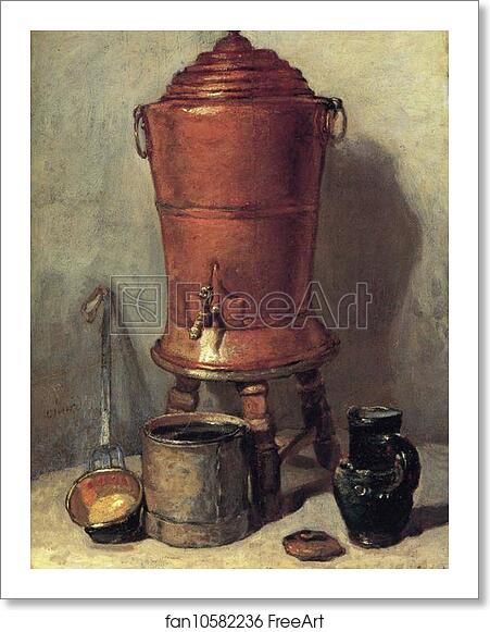Free art print of The Copper Water Urn by Jean-Baptiste-Simeon Chardin Free art print of The Copper Water Urn by Jean-Baptiste-Simeon Chardin