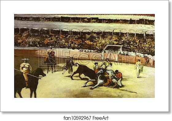 Free art print of Bull-Fighting Scene by Edouard Manet Free art print of Bull-Fighting Scene by Edouard Manet
