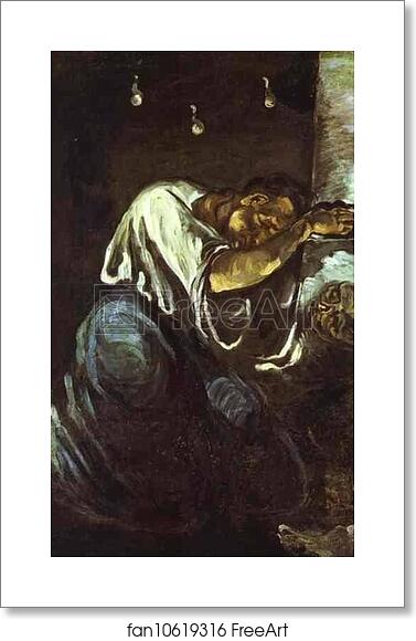 Free art print of The Magdalen, or Sorrow by Paul Cézanne Free art print of The Magdalen, or Sorrow by Paul Cézanne
