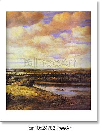 Free art print of Holland Landscape. Detail by Philips Köninck Free art print of Holland Landscape. Detail by Philips Köninck