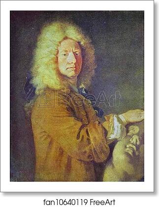 Free art print of Portrait of M. Pater by Jean-Antoine Watteau