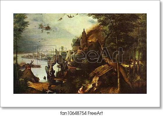 Free art print of The Temptation of St. Anthony by Pieter Bruegel The Elder Free art print of The Temptation of St. Anthony by Pieter Bruegel The Elder
