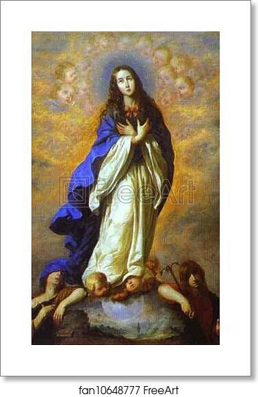 Free art print of The Immaculate Conception by Francisco De Zurbarán Free art print of The Immaculate Conception by Francisco De Zurbarán