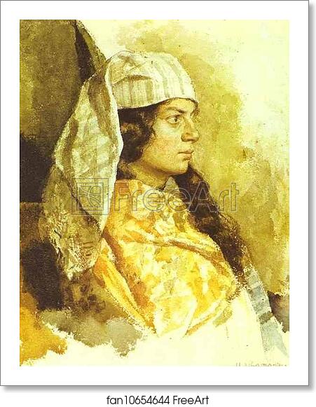 Free art print of Jewish Woman in an Oriental Shawl by Isaac Levitan Free art print of Jewish Woman in an Oriental Shawl by Isaac Levitan