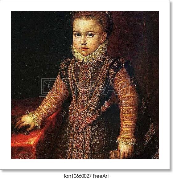 Free art print of Portrait of the Infantas Isabella Clara Eugenia and Catalina Micaela. Detail by Sofonisba Anguissola Free art print of Portrait of the Infantas Isabella Clara Eugenia and Catalina Micaela. Detail by Sofonisba Anguissola