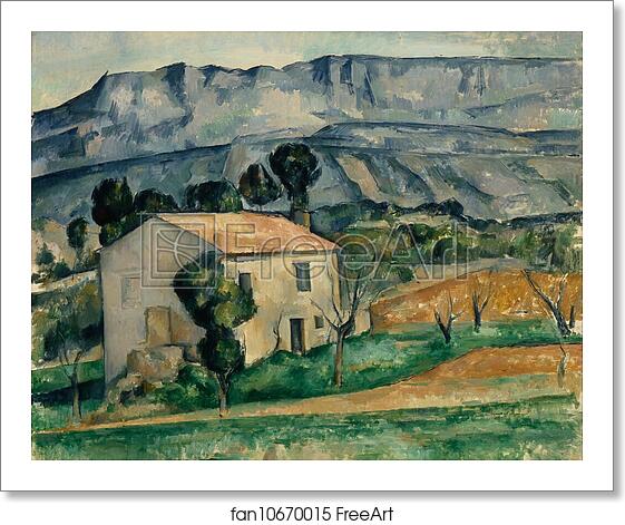 Free art print of House in Provence by Paul Cézanne Free art print of House in Provence by Paul Cézanne