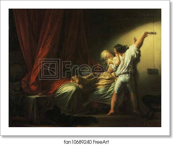 Free art print of The Bolt by Jean-Honoré Fragonard Free art print of The Bolt by Jean-Honoré Fragonard