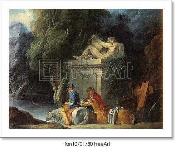 Free art print of Fording by François Boucher Free art print of Fording by François Boucher