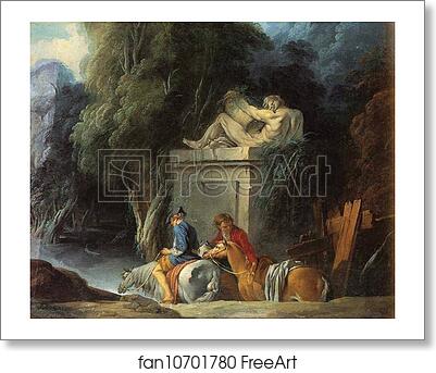 Free art print of Fording by François Boucher