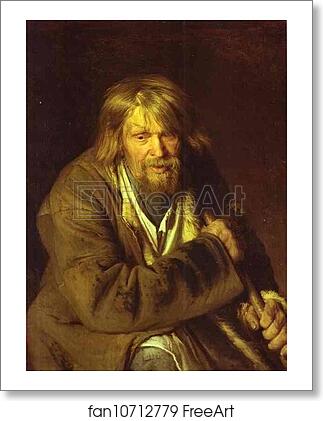 Free art print of Portrait of an Old Peasant by Ivan Kramskoy