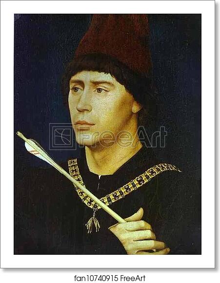 Free art print of Portrait of Anthony of Burgundy by Rogier Van Der Weyden Free art print of Portrait of Anthony of Burgundy by Rogier Van Der Weyden