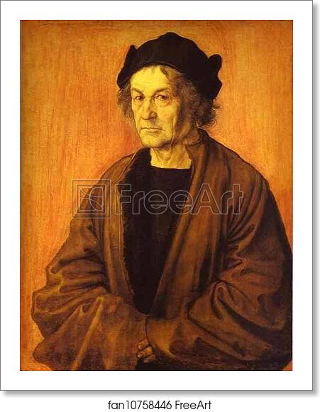Free art print of Portrait of Durer's Father at 70 by Albrecht Dürer Free art print of Portrait of Durer's Father at 70 by Albrecht Dürer