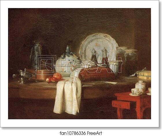 Free art print of The Butler's Table by Jean-Baptiste-Simeon Chardin Free art print of The Butler's Table by Jean-Baptiste-Simeon Chardin