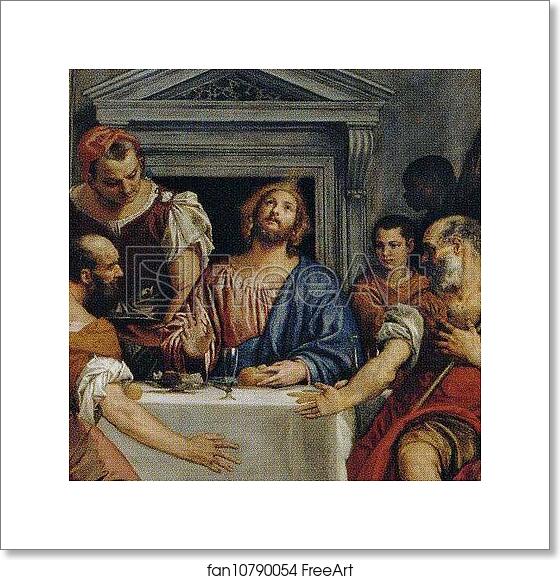 Free art print of Supper at Emmaus. Detail by Paolo Veronese Free art print of Supper at Emmaus. Detail by Paolo Veronese