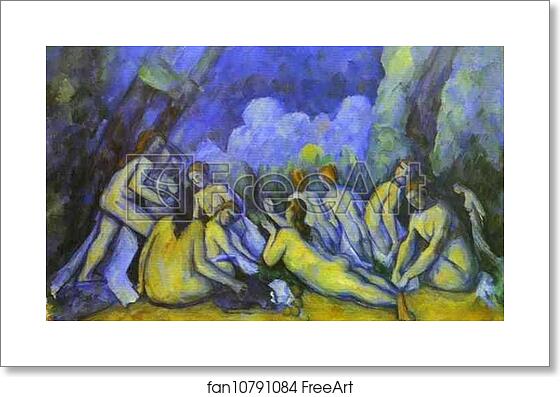 Free art print of The Bathers by Paul Cézanne Free art print of The Bathers by Paul Cézanne