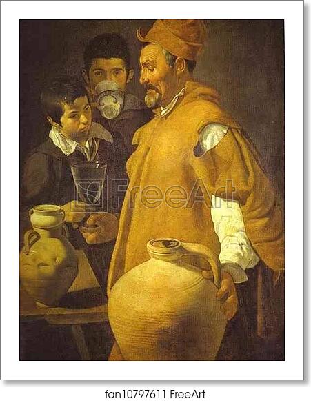 Free art print of The Waterseller in Seville by Diego Velázquez Free art print of The Waterseller in Seville by Diego Velázquez