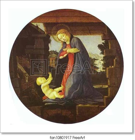 Free art print of The Virgin Adoring the Child by Alessandro Botticelli Free art print of The Virgin Adoring the Child by Alessandro Botticelli
