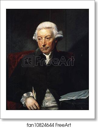 Free art print of Adam Ferguson by Sir Joshua Reynolds