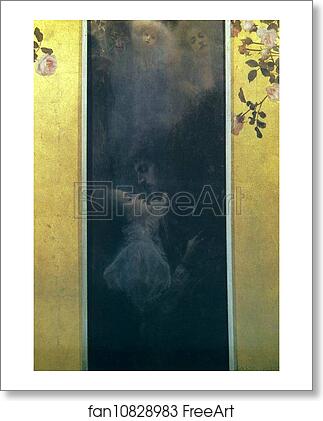 Free art print of Love by Gustav Klimt