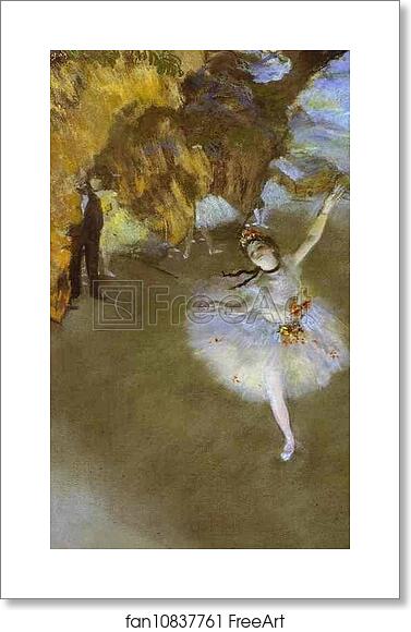 Free art print of The Star by Edgar Degas Free art print of The Star by Edgar Degas