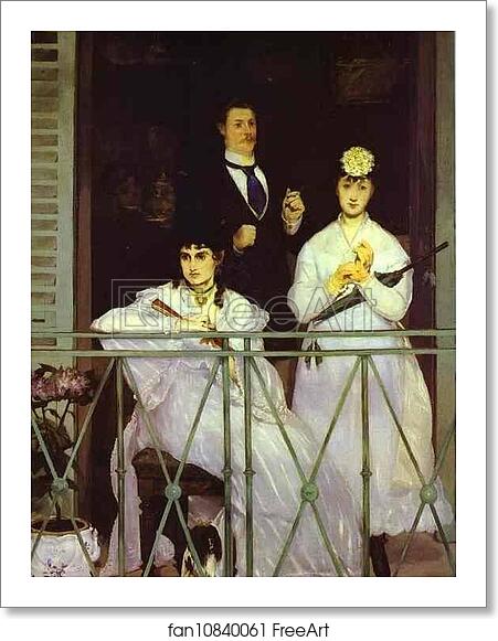 Free art print of The Balcony by Edouard Manet Free art print of The Balcony by Edouard Manet