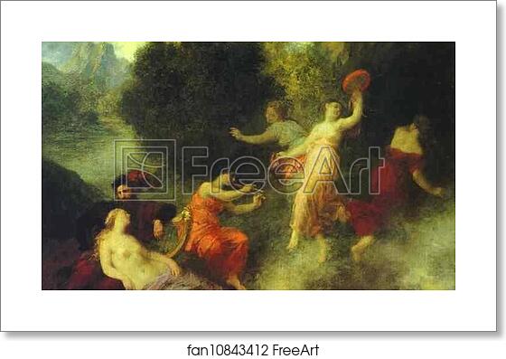 Free art print of Scene from Tannhäuser by Henri Fantin-Latour Free art print of Scene from Tannhäuser by Henri Fantin-Latour