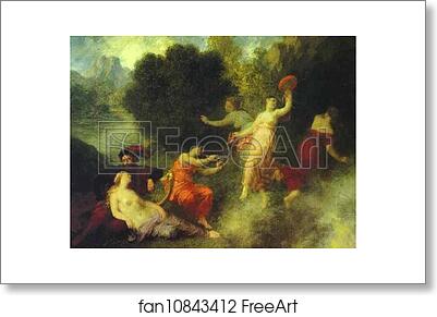 Free art print of Scene from Tannhäuser by Henri Fantin-Latour