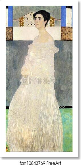 Free art print of Portrait of Margarethe Stoneborough-Wittgenstein by Gustav Klimt