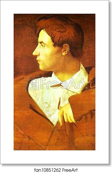 Free art print of Portrait of Jean-Baptiste Desdéban by Jean-Auguste-Dominique Ingres