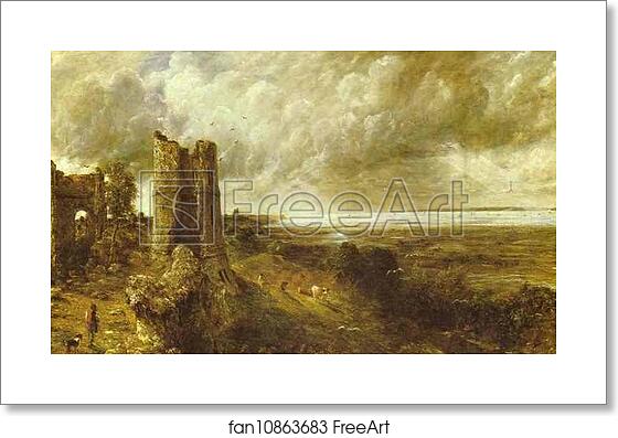 Free art print of Hadleigh Castle by John Constable Free art print of Hadleigh Castle by John Constable